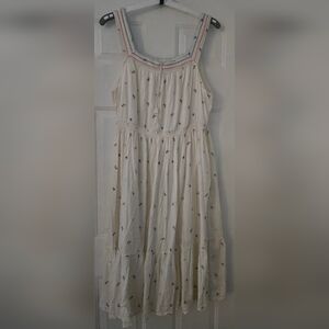 Elegant Cream Sleeveless Dress Old Navy 3x